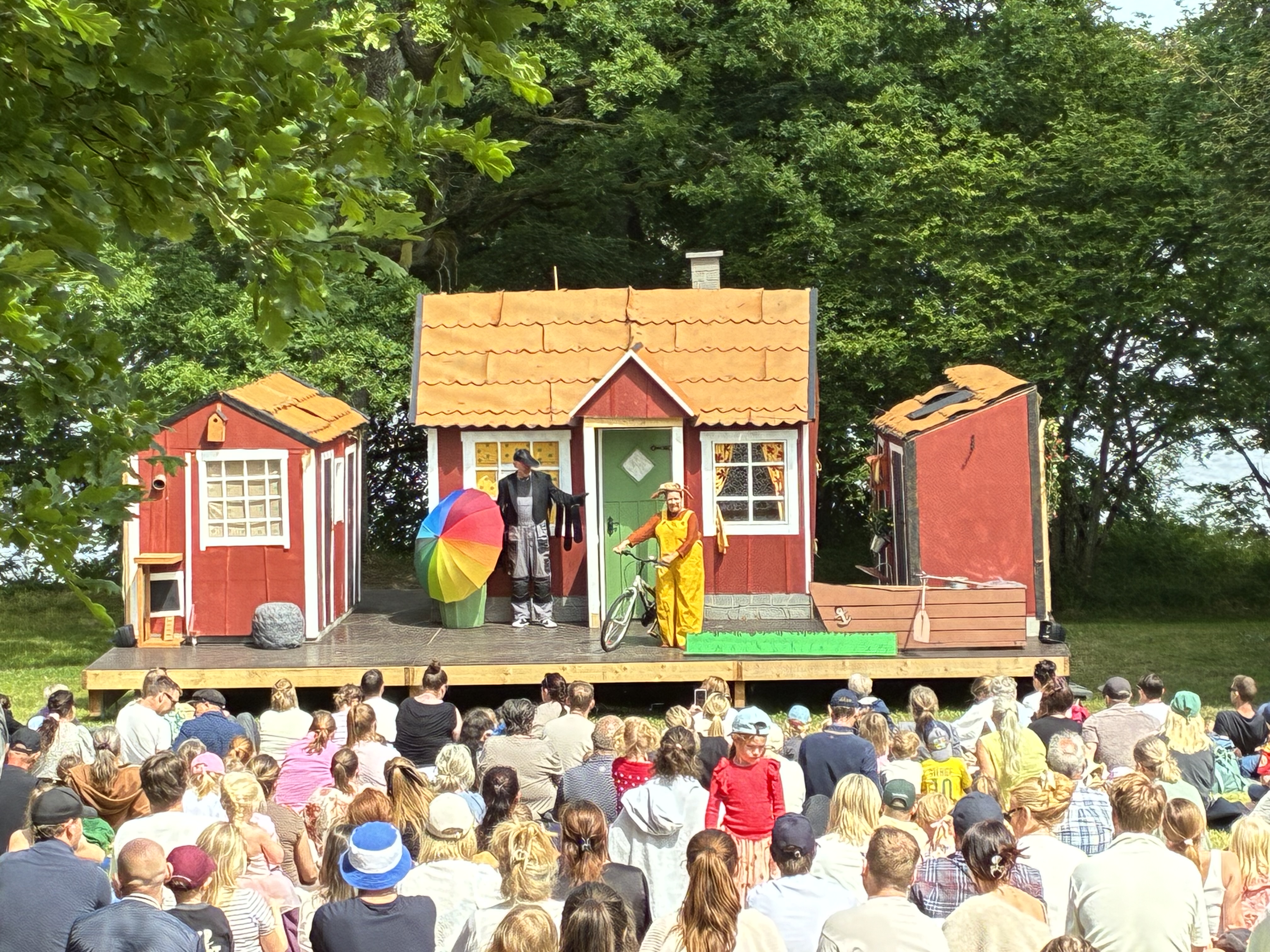 Mamma mu på sommarscen